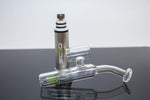 Silver Mini Henail Concentrate Vaporizer Kit with glass detached