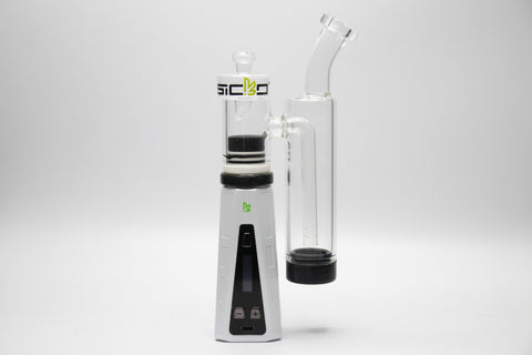 White epro vape with newly designed glass used for concentrates