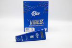 Vibes Rice King Size Fine Rolling Paper  Pack - 3 Cones