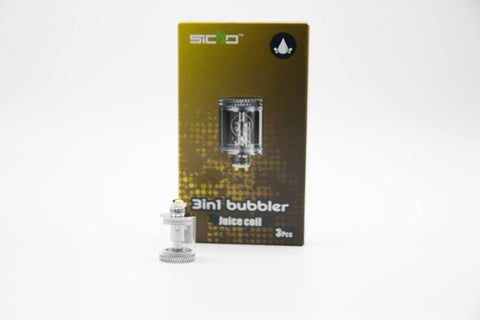 3 in 1 Bubbler E-rig | Replacement Oil/Juice Atomizer Pack