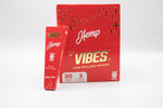 Vibes Hemp King Size Fine Rolling Paper  Pack - 3 Cones