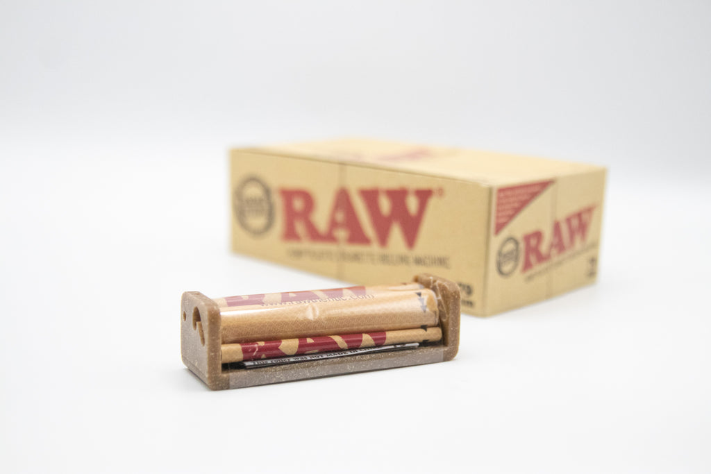 RAW Machine à rouler 1 1/4 Hemp Plastic Cigarette Rolling Machine par Raw  79 mm : : Cuisine et Maison